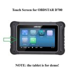 Touch Screen Digitizer Front Housing Assembly for OBDSTAR D700